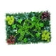 thumbnail image 2 of Panel de pared de plantas artificiales, telón de fondo verde falso, protección solar, Panel decorativo de césped sintético para decoración de fiestas Estilo A, 2 of 8