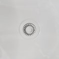 thumbnail image 4 of Colador para desagüe GZILA con brida decorativa blanca de 8.9 cm compatible, 4 of 6