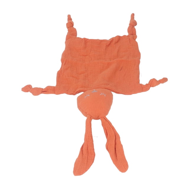 Manta de Seguridad de Conejito de Peluche Hilo de Algodón Suave de Doble Capa Alta Absorción Juguete Tranquilizador para Niños Pequeños ANGGREK Otros