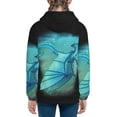 thumbnail image 4 of Wings Of Fire Teenager Zip-Up Hoodie Print Hooded Sweatshirt Soft & Elastic Sweater Outerwear For Daily Wear Small, 4 of 8