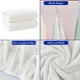 thumbnail image 4 of Xihbxyly Juego de Toallas de Baño de Terciopelo, Suaves y Absorbentes, Cómodas para La Piel, Ideales para Baño, Spa, Gimnasio y Decoración Del Hogar. Tamaño: 70 X 140 Cm. Incluye 2 Toallas., 4 of 6