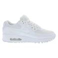 thumbnail image 2 of Nike Air Max 90 Women's Size 6 Triple White Running Athletic Shoes DH8010 100, 2 of 5
