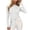 White, variant on VSSSJ Women's Mock Turtleneck Knit Shirts Long Sleeve Ribbed Lightweight Pullover Sweater Casual Stretch Knitted Base Layer Tops Black Free Size
