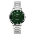 thumbnail image 1 of Casio Standard Analog Stainless Steel Green Dial Quartz MTP-VT03D-3B Men's Watch, 1 of 3