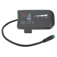 thumbnail image 1 of Electric Bike Power Display Meter - 36V Waterproof ABS Housing LED Panel - 5 Pin Interface compatible Cycling, 1 of 1