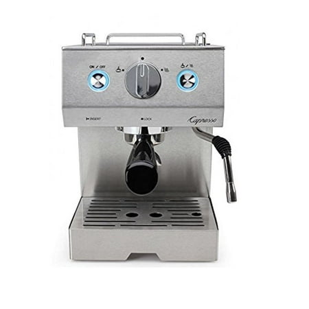 Capresso 125.05 Cafe Pro Espresso Maker, Silver (Best Espresso Machine For Small Cafe)