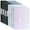 1#A,8Pc, variant on 1Pc Snap Button Plastic File Pocket with Label Holder, A4 Document Storage Envelope Folder, Waterproof Paper Organizer Pouch, Portable Office File Bag for Contracts, Invoices, Reports and Document