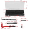 thumbnail image 6 of 1420 Head Thread Bolt Repair Tool Kit M11.5mm x 1.5 Engine Cylinder Head Repair Kits Compatible with Honda B16 CR-V Accord Element RSX, Toyota, 6 of 7