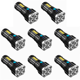 thumbnail image 3 of Carga USB 4 LED + COB Cuentas Linterna fuerte Pantalla de potencia Antorcha portátil, 3 of 5