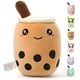 thumbnail image 2 of Boba-peluches Kawaii de 9,8 pulgadas para niños, niñas y niños, almohada bonita de té de burbujas, té de leche marrón suave, Animal de peluche, 2 of 4