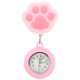 thumbnail image 4 of Relojes de enfermera de moda, práctico reloj de enfermería, reloj de bolsillo diseñado con pata de gato, 4 of 8