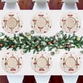 thumbnail image 7 of GZHJMY Christmas Truck Round Placemats Set of 1, Non-Slip PVC Table Mats Washable Heat Resistant Place Mats for Kitchen Dining Table Christmas Home Decor, 15.4 Inch Table Mat, 7 of 7