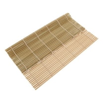 WHAMVOX Sushi Mat Bamboo Rectangular Shape 1Set for Sushi Making and Professional Cooking