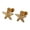 Gold-color, variant on Stainless Steel Starfish Studs Earrings For Women Elegant Marine Jewelry Gift