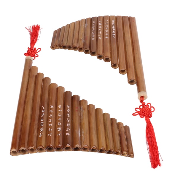 Flauta De Pan, Flautas De Pan Naturales 15 Tubos Para Amantes De La Música