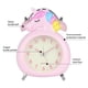 thumbnail image 4 of Lindo reloj despertador de dibujos animados para niños, estudiantes, campana, reloj de mesa para niños, luz de noche, relojes de aguja, regalos de cumpleaños, 4 of 9