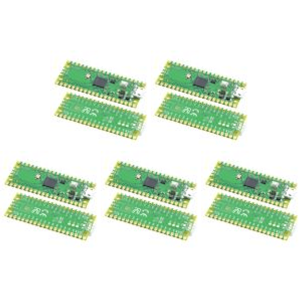 Placa oficial Raspberry Pi Pico RP2040, microcomputadoras de bajo consumo (MICRO verde)