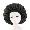 thumbnail image 2 of Extra Large Long Hair Care Satin Bonnet Cap Night Sleep Hat Head Wrap Cover, 2 of 2