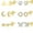 Gold, variant on Alexcraft 6 Pairs Stud Earrings for Women 14K Gold/Silver Plated Ball Star Moon Cubic Zirconia Earring Stud Sets Cute Hypoallergenic Small Stud Earring for Multiple Piercing