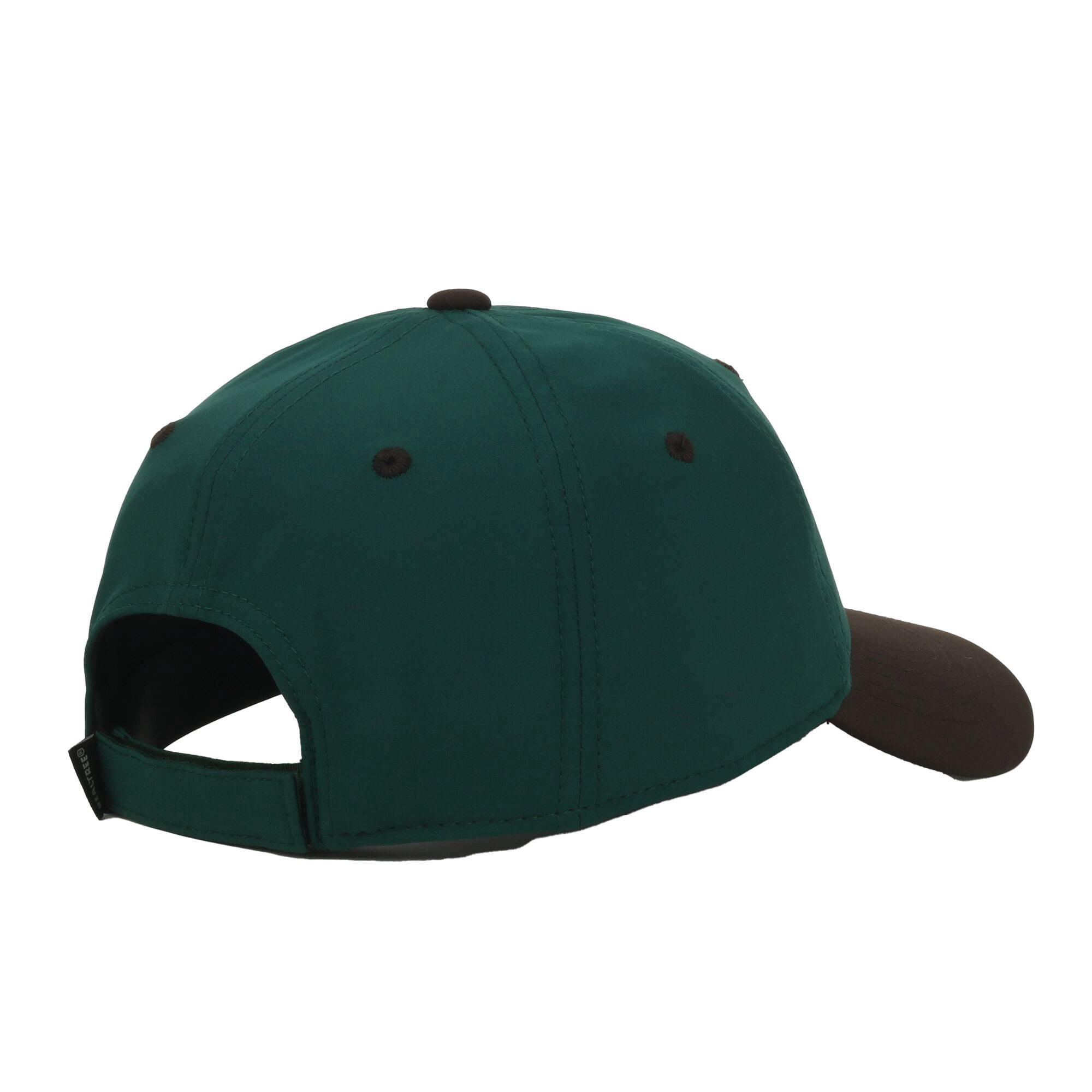 Realtree Unstructured 6-Panel Dad Hat – Debossed Suede Patch Logo Cap, Dark Green, One Size