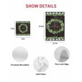 thumbnail image 7 of Spring Eucalyptus Leaves Kitchen Dish Towels for Drying Dishes Set of 3, Farmhouse Botanical Brown Wood Waffle Weave Microfiber Hand Tea Bathroom Towels Quick Dry & Absorbent Towel 15.7x23.6, 7 of 7