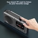 thumbnail image 4 of Altavoces Inalámbricos Bluetooth 5.4 de 87,5-108 MHz, Radio FM Portátil para Exteriores, Reproductor de Música MP3, Compatible con Auriculares, Reloj TF., 4 of 5