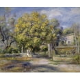 thumbnail image 2 of Renoir, Pierre-Auguste 17x15 White Modern Wood Framed Museum Art Print Titled - Houses at Cagnes, 2 of 4