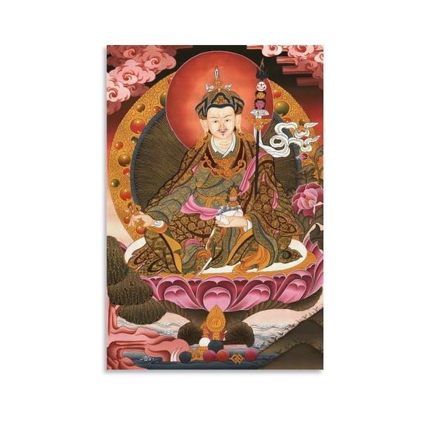 Póster de pintura Thangka tibetana de Tara Blanca (7), impresiones artísticas de lienzo para pared, regalos, fotografías, pinturas, carteles, decoración de habitación, decoración del hogar, 60 x 90 cm