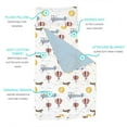 thumbnail image 2 of JumpOff Jo Standard Toddler Nap Mat Sleeping Bag for Preschool, 53 x 21 in - Take Flight, 2 of 6