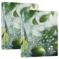 thumbnail image 3 of Ring Binders Lime Soda Bottle Splash Presentation1.5-inch, Slant Ring One-Touch, 3 of 9