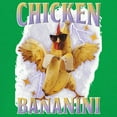 thumbnail image 3 of Chicken Bananini T-shirt Funny Italian Brainrot Gen Z Alpha Meme Men's Tee, 3 of 7