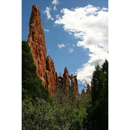 LAMINATED POSTER Landscape Cliff Rock America Garden Of The Gods Poster Print 24 x (Americas Best Value Garden Of The Gods)