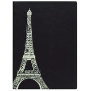 The ESSENTIALS EIFFEL TOWER Black Leather-like Journal by Eccolo trade