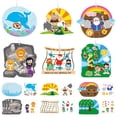 thumbnail image 1 of Juego de 36 pegatinas Craft Kit BWKoss para niños, escuela dominical, 1 of 7