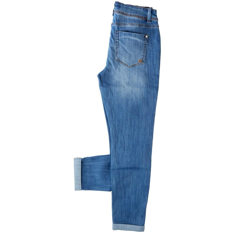 Indigo rein cheap patch jeans