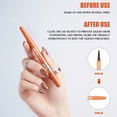thumbnail image 6 of Microblading Eyebrow Pen with 4 Fork Tips, Waterproof Eyebrow Pen Eyebrow Pencil, All Brow Types, Last All-Day, Precise Eyebrow Makeup, Natural Hair Stroke Makeup Tool, 6 of 7