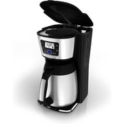 BLACK+DECKER 12-Cup Thermal Coffee Maker, Keep Coffee Hot with Insulated Stainless Steel Carafe, Digital Controls, Easy to Clean.
