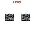 thumbnail image 1 of Papel tapiz de Año Nuevo para decoración de ventanas, pegatinas electrostáticas de copos de nieve con purpurina de Navidad, de 1 a 8 piezas, 1 of 4
