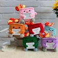 thumbnail image 3 of Basurero de Crochet en Forma de Incendio, Divertidas Muñecas de Crochet, Regalos de Crochet Hechos A Mano, Juguetes, Regalos para Amigos, 3 of 5