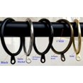 thumbnail image 4 of Curtain Ring Metal 28-Pcs 2.0" Inner Diameter with Flat Eyelet fit up 1.5" Rod (Satin Nickel,28), 4 of 4