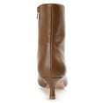 thumbnail image 4 of Journee Womens Arely Pointed Toe Kitten Heel Ankle Booties, Widths Available, 4 of 9