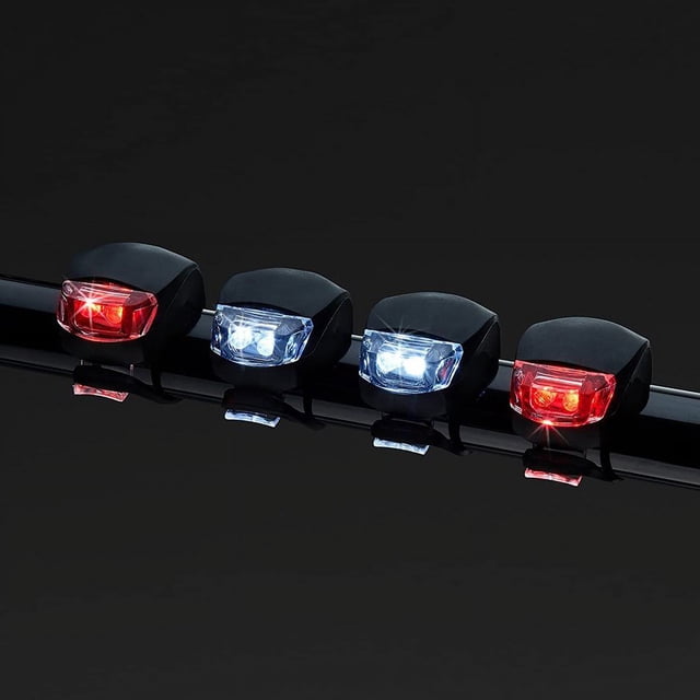 Luces para bicicleta | Luz LED de silicona para bicicleta | Luz delantera y trasera para bicicleta | Ciclista MTB VTC