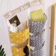 thumbnail image 5 of Bolsa de almacenamiento colgante BRILLAR amarilla con 3 bolsillos Organizador impermeable y elegante, 5 of 5