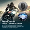 thumbnail image 3 of HEVIRGO DK11 Waterproof Bluetooth-compatible 5.0 Motorcycle Helmet Headset Hands Free Headphone, 3 of 10