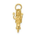 thumbnail image 2 of 14K Yellow Gold Charm Pendant Men'S 15 mm 19 3-D Moveable Motorcycle, 2 of 5