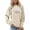 Beige, variant on Graphic Sweatshirts for Women Crew Neck Cute Sweaters Casual Letter Print Crew Neck Cute Sweaters Fashionable Hoodless Comfortable Long Sleeve Pullover Tops Fall Winter Outfits Clothes