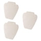 thumbnail image 4 of Organizador de joyas de 3 piezas, soporte para collar, decoración, pendientes, adorno plegable para Beige, 4 of 9