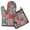 Pioneer Flower Floral, variant on Pioneer Flower Floral Print Pattern Kitchen Oven Mitt and Pot Holder Sets 2 Pcs for Baking, Cooking and Grilling, Heat Resistant Up To 392 °F