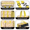 thumbnail image 3 of Teacher Tote Bag,Golden Retriever Teacher Utility Tote Bag,Large Work Tote Bags for Women with Multiple Pockets,Top Zipper Closure,13.8x10.6x6.7 Inch, 3 of 5