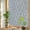 Gray, variant on Rainbow Window Privacy Film, Grey White Stripes Static Cling Window Film PVC, Simple Geometric Modern Monochrome No Glue UV Blocking Glass Covering, Removable Stained Glass Sticker 23.6''x59''